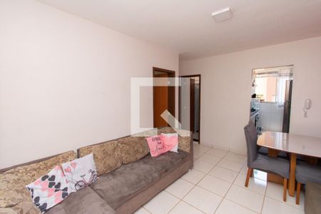 Sala de apartamento à venda com 2 quartos, 66m² em Solar do Barreiro, Belo Horizonte