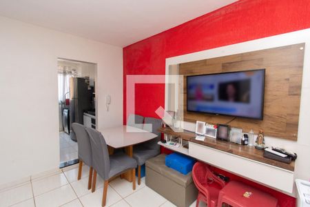 Sala de apartamento para alugar com 2 quartos, 66m² em Solar do Barreiro, Belo Horizonte