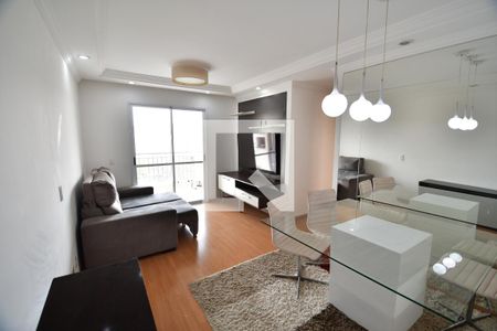 Sala de apartamento para alugar com 2 quartos, 80m² em Chácara Primavera, Campinas