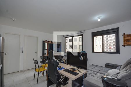 Sala/Cozinha de apartamento para alugar com 1 quarto, 34m² em Jurubatuba, São Paulo