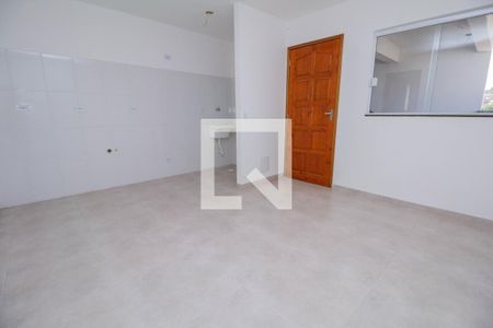 Sala e Cozinha de apartamento à venda com 1 quarto, 32m² em Jardim Nordeste, São Paulo