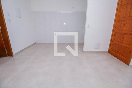 Sala e Cozinha de apartamento à venda com 1 quarto, 32m² em Jardim Nordeste, São Paulo