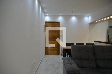 Sala de apartamento para alugar com 3 quartos, 80m² em Paraíso, Santo André