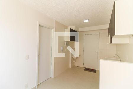 Sala/Cozinha de apartamento para alugar com 1 quarto, 24m² em Brás, São Paulo