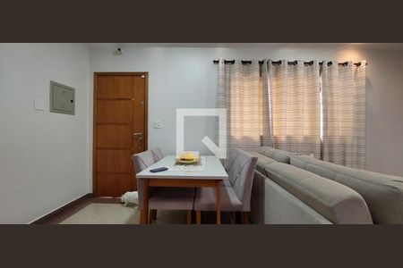 Sala de casa à venda com 3 quartos, 90m² em Jardim Santo Antônio, Santo André