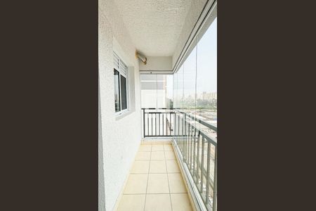 Sala - Sala de Jantar Varanda  de apartamento para alugar com 2 quartos, 59m² em Utinga, Santo André