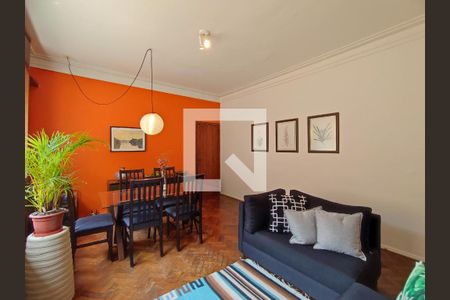 Sala de apartamento à venda com 3 quartos, 110m² em Jardim Botânico, Rio de Janeiro