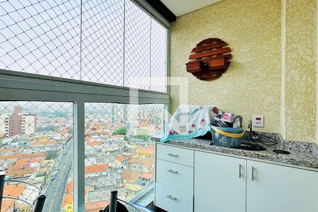 Varanda da Sala de apartamento para alugar com 2 quartos, 51m² em Jardim Munhoz, Guarulhos