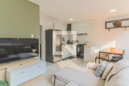 Sala / Cozinha de casa à venda com 2 quartos, 70m² em Jardim Esmeralda, São Paulo