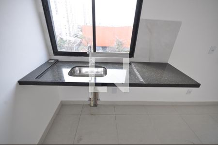 Cozinha de kitnet/studio à venda com 1 quarto, 32m² em Vila Guilherme, São Paulo