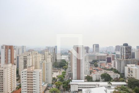 Vista da Sacada de kitnet/studio à venda com 1 quarto, 28m² em Pompeia, São Paulo