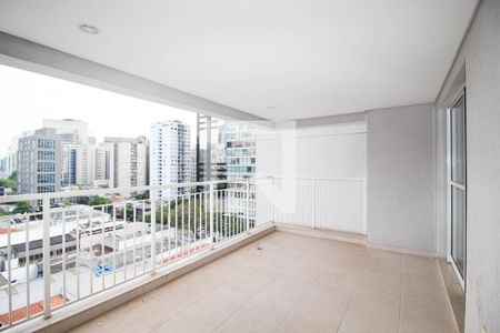 Varanda de kitnet/studio à venda com 1 quarto, 55m² em Vila Nova Conceição, São Paulo