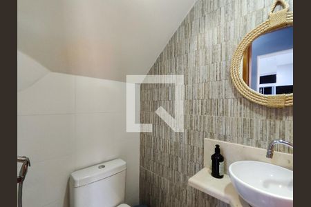 Lavabo de casa de condomínio à venda com 5 quartos, 214m² em Tijuca, Rio de Janeiro