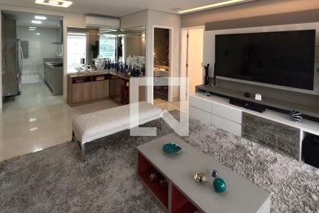 Sala de apartamento para alugar com 3 quartos, 100m² em José Menino, Santos