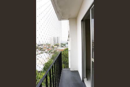 Varanda da Sala de apartamento para alugar com 2 quartos, 51m² em Jardim Umarizal, São Paulo