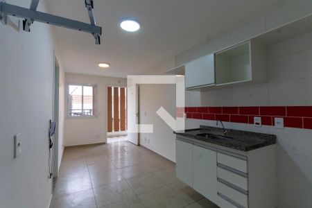 Sala/Cozinha de apartamento à venda com 2 quartos, 40m² em Guaiauna, São Paulo