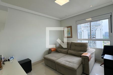 Sala de TV de apartamento à venda com 4 quartos, 196m² em Melville Empresarial I E Ii, Barueri