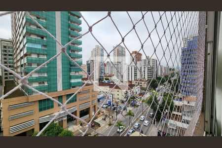 Vista da Sala de apartamento para alugar com 3 quartos, 171m² em Boqueirão, Santos