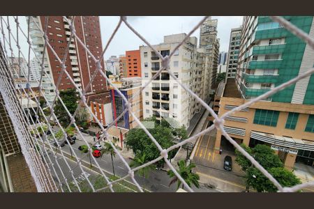 Vista da Sala de apartamento para alugar com 3 quartos, 171m² em Boqueirão, Santos