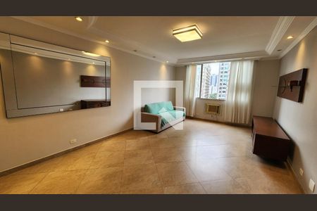 Sala de apartamento para alugar com 3 quartos, 171m² em Boqueirão, Santos