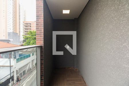 Varanda  de apartamento para alugar com 1 quarto, 53m² em Vila Gomes Cardim, São Paulo