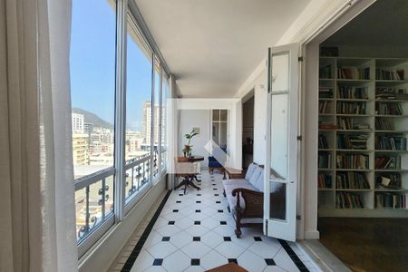 Varanda de apartamento à venda com 4 quartos, 219m² em Botafogo, Rio de Janeiro