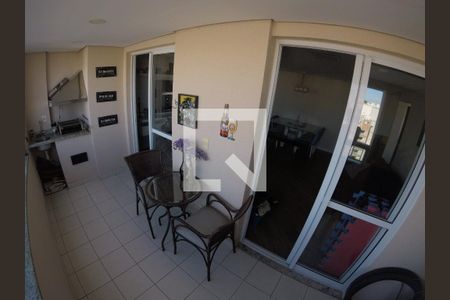 varanda de apartamento à venda com 2 quartos, 77m² em Campestre, Santo André