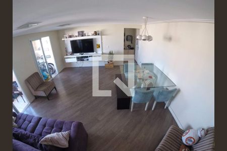 Sala de apartamento à venda com 2 quartos, 77m² em Campestre, Santo André