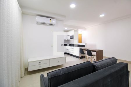 Sala/Quarto de apartamento para alugar com 1 quarto, 55m² em Vila Regente Feijó, São Paulo