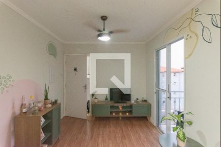 Sala de apartamento à venda com 2 quartos, 48m² em Jardim Carlos Lourenço, Campinas