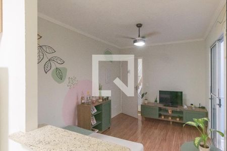 Sala de apartamento à venda com 2 quartos, 48m² em Jardim Carlos Lourenço, Campinas