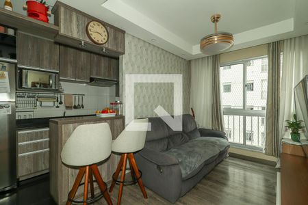 Sala de apartamento à venda com 2 quartos, 48m² em Jardim Itu, Porto Alegre