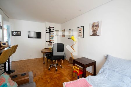 Sala de apartamento à venda com 2 quartos, 70m² em Pinheiros, São Paulo