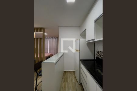 Cozinha de apartamento à venda com 1 quarto, 25m² em Vila Ré, São Paulo