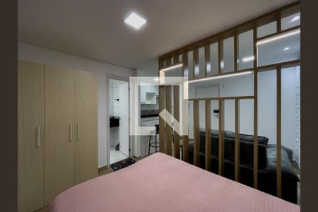 Quarto 1 de apartamento para alugar com 1 quarto, 25m² em Vila Ré, São Paulo