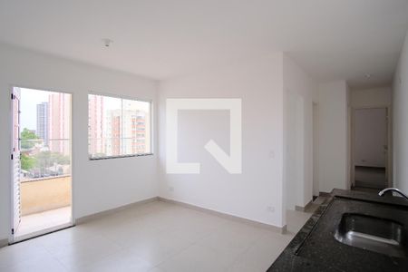 Sala e Cozinha de apartamento para alugar com 2 quartos, 57m² em Vila Matilde, São Paulo