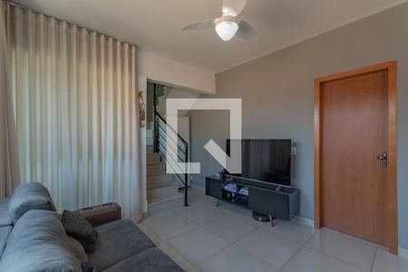 Sala  de apartamento à venda com 3 quartos, 155m² em Santa Rosa, Belo Horizonte