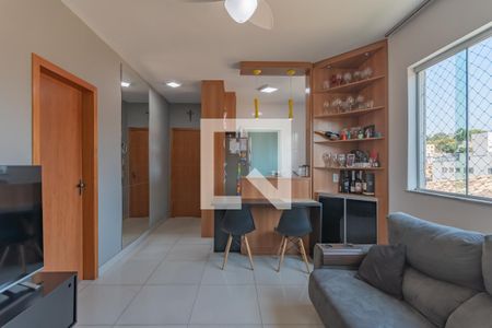 Sala  de apartamento à venda com 3 quartos, 155m² em Santa Rosa, Belo Horizonte