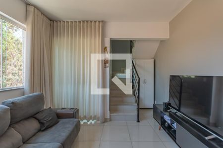 Sala  de apartamento à venda com 3 quartos, 155m² em Santa Rosa, Belo Horizonte