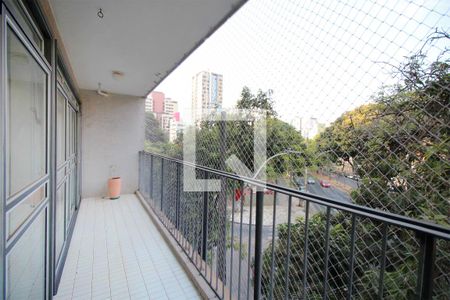 Varanda de apartamento para alugar com 3 quartos, 158m² em Funcionários, Belo Horizonte