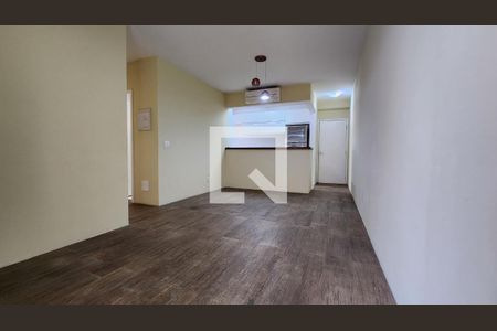 Sala de apartamento para alugar com 3 quartos, 77m² em Ponta da Praia, Santos