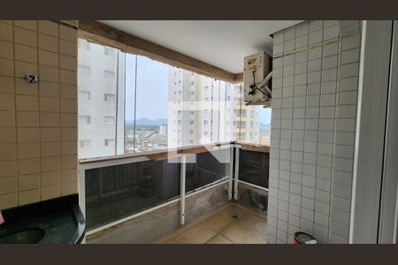 Varanda da Sala de apartamento para alugar com 3 quartos, 77m² em Ponta da Praia, Santos