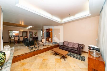 Sala 1 de casa à venda com 5 quartos, 496m² em Havaí, Belo Horizonte