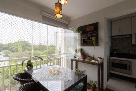 Varanda Gourmet de apartamento à venda com 3 quartos, 75m² em Vila Leonor, Guarulhos