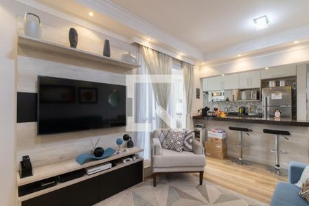 Sala de apartamento à venda com 3 quartos, 75m² em Vila Leonor, Guarulhos