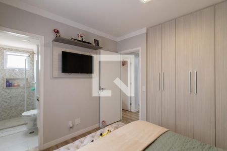 Suíte de apartamento à venda com 3 quartos, 75m² em Vila Leonor, Guarulhos