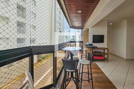 Varanda de apartamento para alugar com 3 quartos, 190m² em Vila Luis Antonio, Guarujá