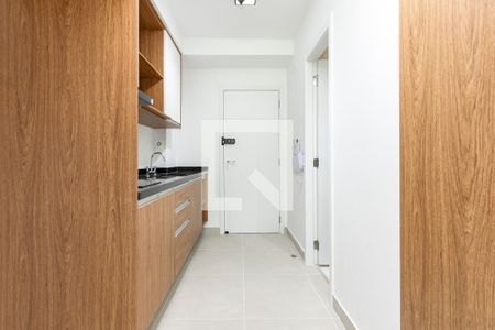 Cozinha de kitnet/studio para alugar com 1 quarto, 33m² em Jardim das Acacias, São Paulo