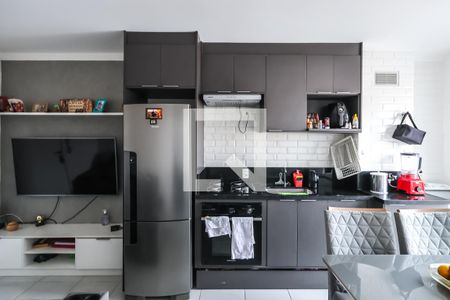 Sala e Cozinha de apartamento à venda com 2 quartos, 39m² em Sacomã, São Paulo