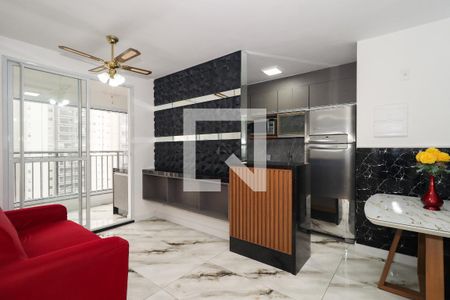 Sala de apartamento para alugar com 1 quarto, 38m² em Vila Andrade, São Paulo